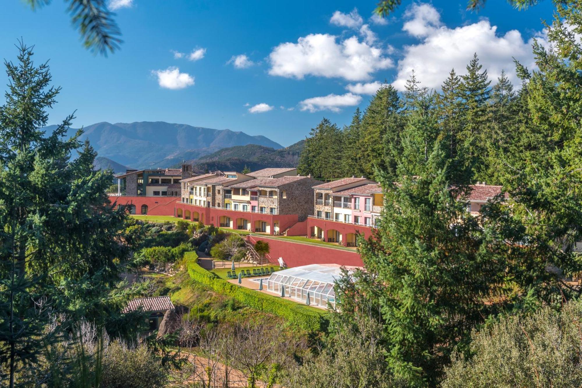 Vilar Rural De Sant Hilari Sacalm By Serhs Hotels Екстер'єр фото