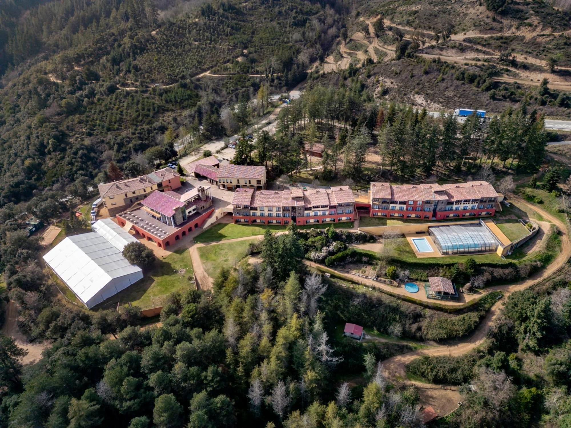 Vilar Rural De Sant Hilari Sacalm By Serhs Hotels Екстер'єр фото
